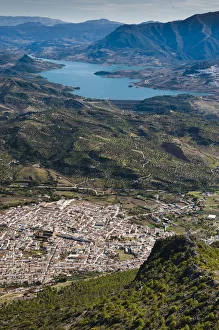The Andalusian town of Algodonales, Sierra de Cadiz, Sierra de Lijar, Cadiz province The Andalusian town of Algodonales, Sierra de Cadiz, Sierra de Lijar, Cadiz province
