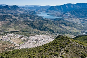 The Andalusian town of Algodonales, Sierra de Cadiz, Sierra de Lijar, Cadiz province The Andalusian town of Algodonales, Sierra de Cadiz, Sierra de Lijar, Cadiz province