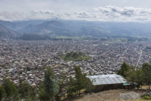 Andean city of Cajamarca, Peru, South America Andean city of Cajamarca, Peru, South America