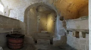 Antique Deconsacrated Rock Church In Sassi di Matera, Basilicata Region, Southern Italy Antique Deconsacrated Rock Church In Sassi di Matera, Basilicata Region, Southern Italy
