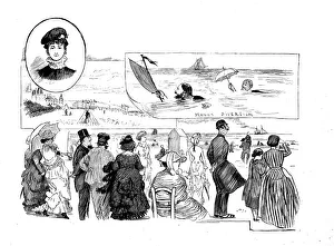 Antique illustration by Randolph Caldecott: FIND ON THE SEA Antique illustration by Randolph Caldecott: FIND ON THE SEA