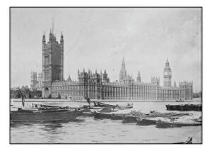 Antique London's photographs: House of Parliament, Westminster