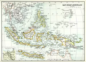 Maps Collection: Antique map of East Indian Archipelago