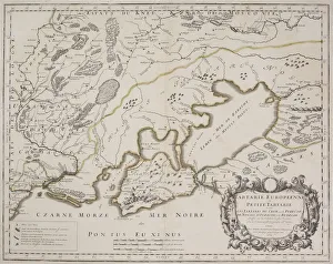 Antique map of Petite Tartarie north of the Black Sea Antique map of Petite Tartarie north of the Black Sea