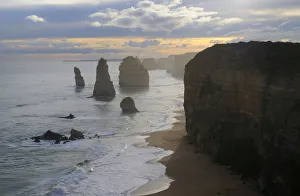 Twelve Apostles, Great Ocean Road, Australia, sunset Twelve Apostles, Great Ocean Road, Australia, sunset