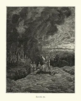 Appealing to the heavens as the city burns. Orlando Furioso Appealing to the heavens as the city burns. Orlando Furioso