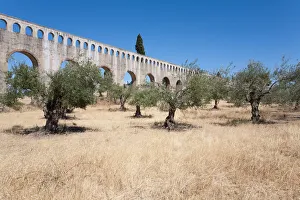 Aqueduct in portugal Aqueduct in portugal