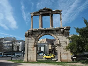 Attica Greece Gallery: Arch Of Hadrian (Hadrians Gate), Athens, Greece