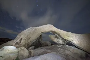 Arch Rock with stars, Joshua Tree National Park Arch Rock with stars, Joshua Tree National Park