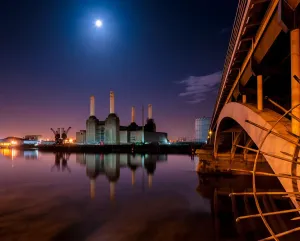 Iconic British Landmarks Prints: Battersea Power Station
