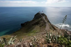 Prints of Azores lighthouse, Maia, Santa Maria, Azores, Portugal Portugal Prints: Azores Lighthouse Print, Maia, Santa Maria