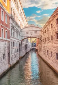Prints of Bridge of Sighs (Ponte dei Sospiri), 684774986 World Famous Bridges Prints: Venice Bridge of Sighs Print