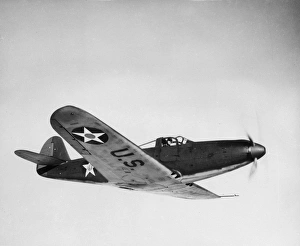 World War II (1939-1945) Gallery: US army Air Force Bell Airacobra P 39