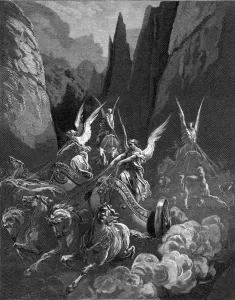 Antique Engravings For Sale Prints: Zechariah’s vision