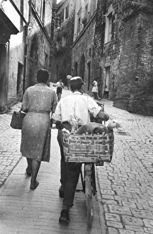 Assisi Peasants take their geese to the market Assisi Peasants take their geese to the market