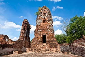 Ayuthaya temple ruins thailand