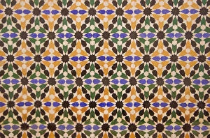 Azulejos-La Alhambra-Granada-Andalucia-EspaA±a