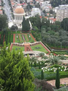Bahai temple and gardens, Haifa, Israel Bahai temple and gardens, Haifa, Israel