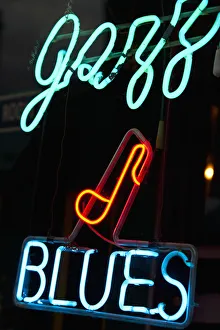bar, beale street, blues, city lights, color image, fluorescent light, illuminated bar, beale street, blues, city lights, color image, fluorescent light, illuminated
