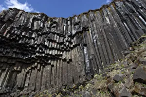 Basalt columns, Skaftafell National Park, Iceland Basalt columns, Skaftafell National Park, Iceland