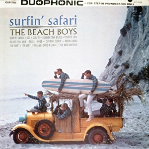 The Beach Boys Surfin Safari Album Cover, August 11, 1962