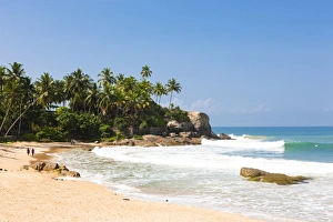 Beach near Duwemodara, Galle region, Southern Province, Sri Lanka Beach near Duwemodara, Galle region, Southern Province, Sri Lanka