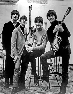 The Beatles Studio Portrait Print CIRCA 1965