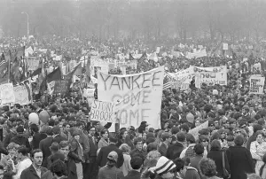 Vietnam War Prints: Vietnam War Protest Print: Central Park, April 15, 1967