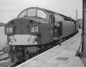 Transportation History UK Prints: Diesel Engine of Post Office Train