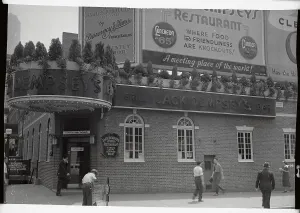 Jack Dempsey's Restaurant Entrance Print (1920s)