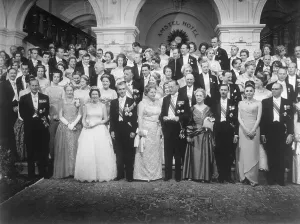 Fine Art Storehouse Print of Royal Gathering 1958