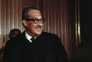 Thurgood Marshall's Swearing-In Print, October 2nd, 1967