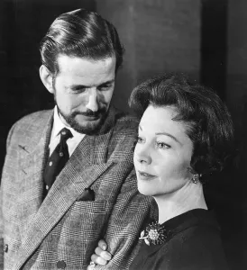 Vivien Leigh and John Merivale Print, 4/6/1961