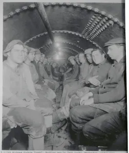 Civil Engineering History Prints: Workers Undergoing Decompression