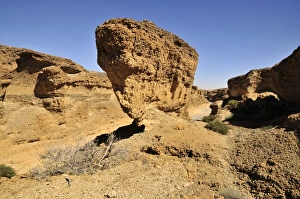 Bizarre rock formation in the Sesriem Canyon, Namib Desert, Namib-Naukluft National Park Bizarre rock formation in the Sesriem Canyon, Namib Desert, Namib-Naukluft National Park