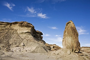 Bizarrely rocks at National Park Parque Provincial Ischigualasto, Central Andes, Argentina Bizarrely rocks at National Park Parque Provincial Ischigualasto, Central Andes, Argentina
