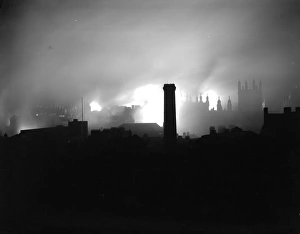 World War II (1939-1945) Gallery: Blitz Skyline