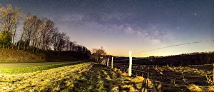 <b class=qtipBold><figcaption>Blue Ridge Parkway Milky Way</figcaption></b><br>The Blue Ridge Parkway shot below the Milky Way on 12/18/2018.<br><em>© ROBERT LOE</em> Blue Ridge Parkway Milky Way