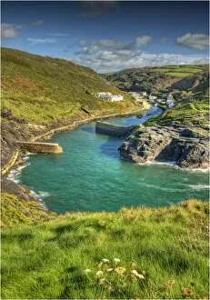Images Dated 30th September 2012: Boscastle Harbour, Cornwall, england