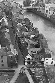 <b class=qtipBold><figcaption>Boston</figcaption></b><br>Boston, Lincolnshire from the Stump, circa 1930. (Photo by Fox Photos/Hulton Archive/Getty Images)<br><em>© 2011 Getty Images</em> Boston