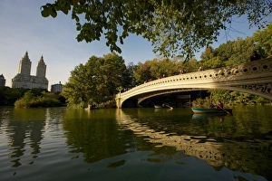 Bow Bridge in Central Park, New York, USA Bow Bridge in Central Park, New York, USA
