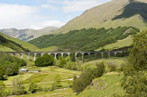 Bridge of the West Highland Line railway line, Glenfinnan Viaduct, Glenfinnan, Highlands Bridge of the West Highland Line railway line, Glenfinnan Viaduct, Glenfinnan, Highlands