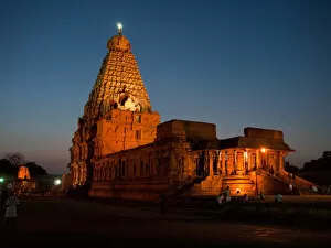 Pagoda Collection: Brihadishwara Temple in Thanjavur