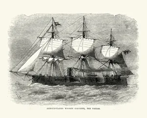 British Royal Navy Warship HMS Pallas (1865) British Royal Navy Warship HMS Pallas (1865)