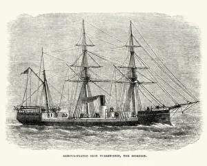 British Royal Navy Warship HMS Scorpion (1863) British Royal Navy Warship HMS Scorpion (1863)
