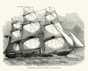 British Royal Navy Warship HMS Wolverine (1863) British Royal Navy Warship HMS Wolverine (1863)