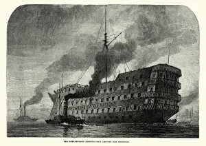 British Royal Navy Warships - HMS Dreadnought, Hospital ship British Royal Navy Warships - HMS Dreadnought, Hospital ship