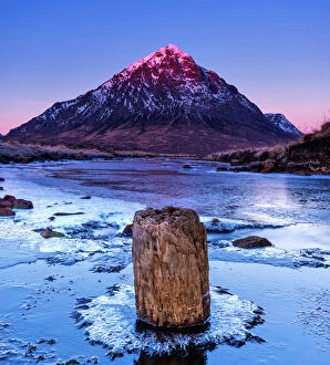 Inverness Collection: Buachaille Etive Mr dawn, Highlands of Scotland