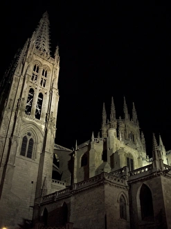 Burgos Cathedral By the night Burgos Cathedral By the night