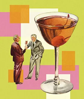 Salesmen Gallery: Two Businessmen and a Cocktail